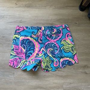 Lilly Pulitzer buttercup shorts size 10